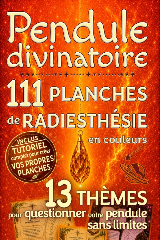 Couverture du livre 111 planches de radiesthésie